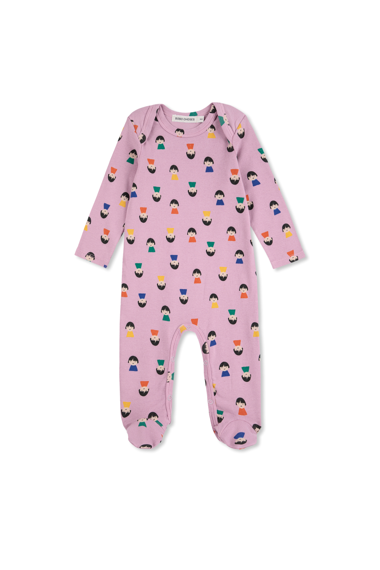 Purple Set: diaper, bodysuit and bib Bobo Choses - Vitkac Canada